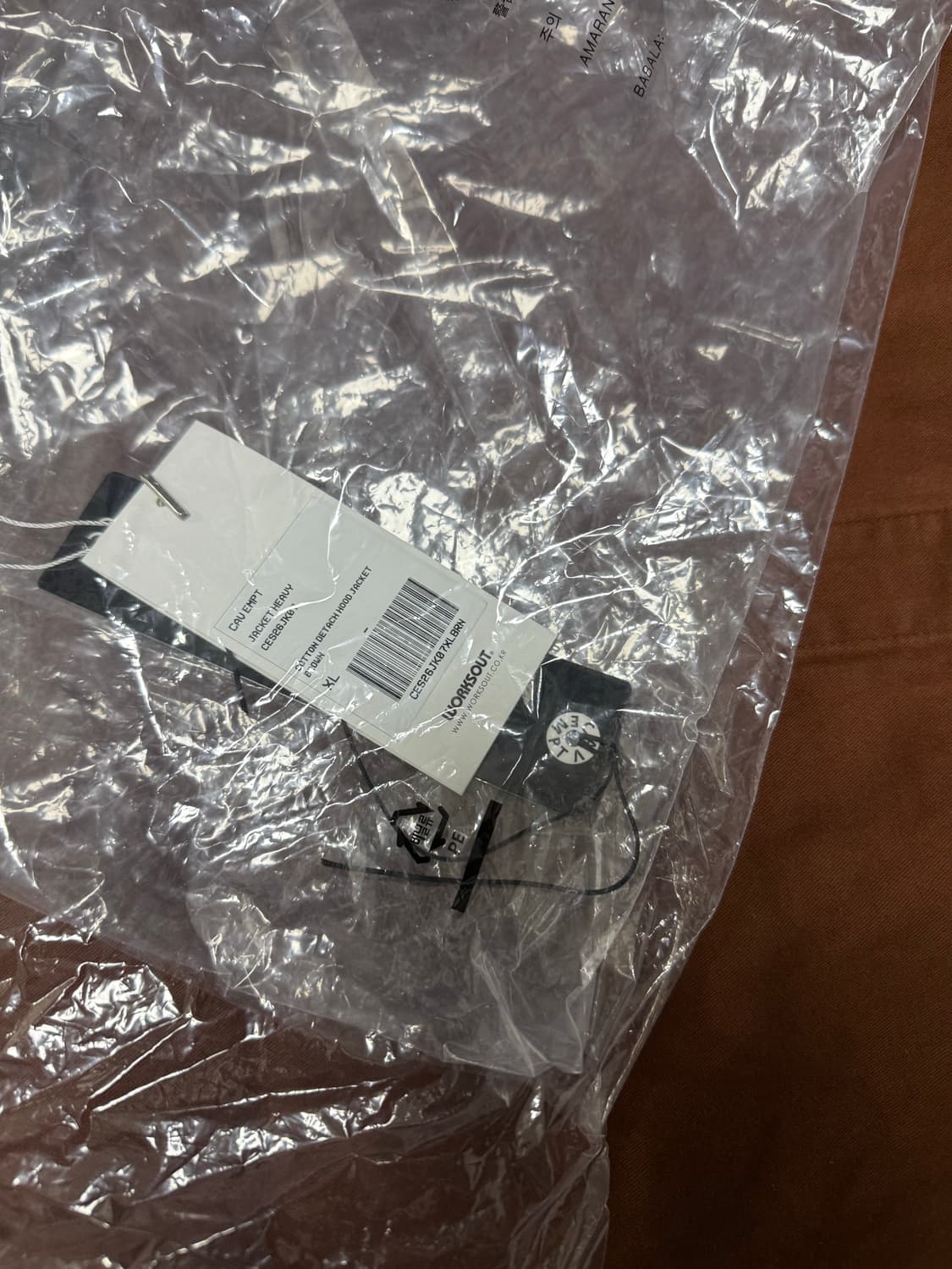 (XL)카브엠트 24fw 디테처블 퀼팅 후드 자켓 상품이미지3