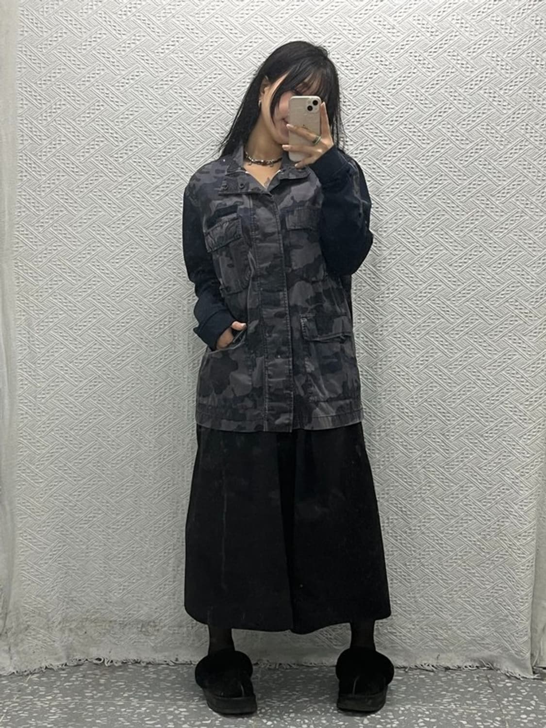 나이키 고프코어 밀리터리 카모패턴 워크 자켓 XL C06527 상품이미지1