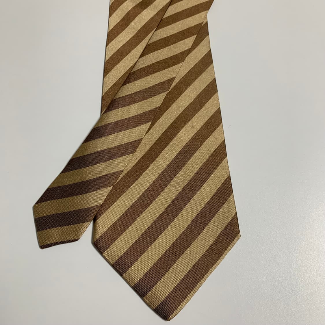 발렌티노 명품 스트라이프 넥타이 100실크 클래식룩 코디 A-A+등급 상품이미지4