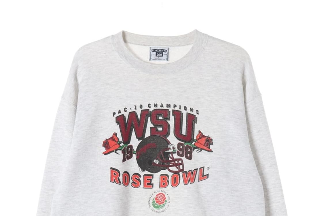 LEE 1998 로즈볼 WSU 풋볼 맨투맨 L 상품이미지3