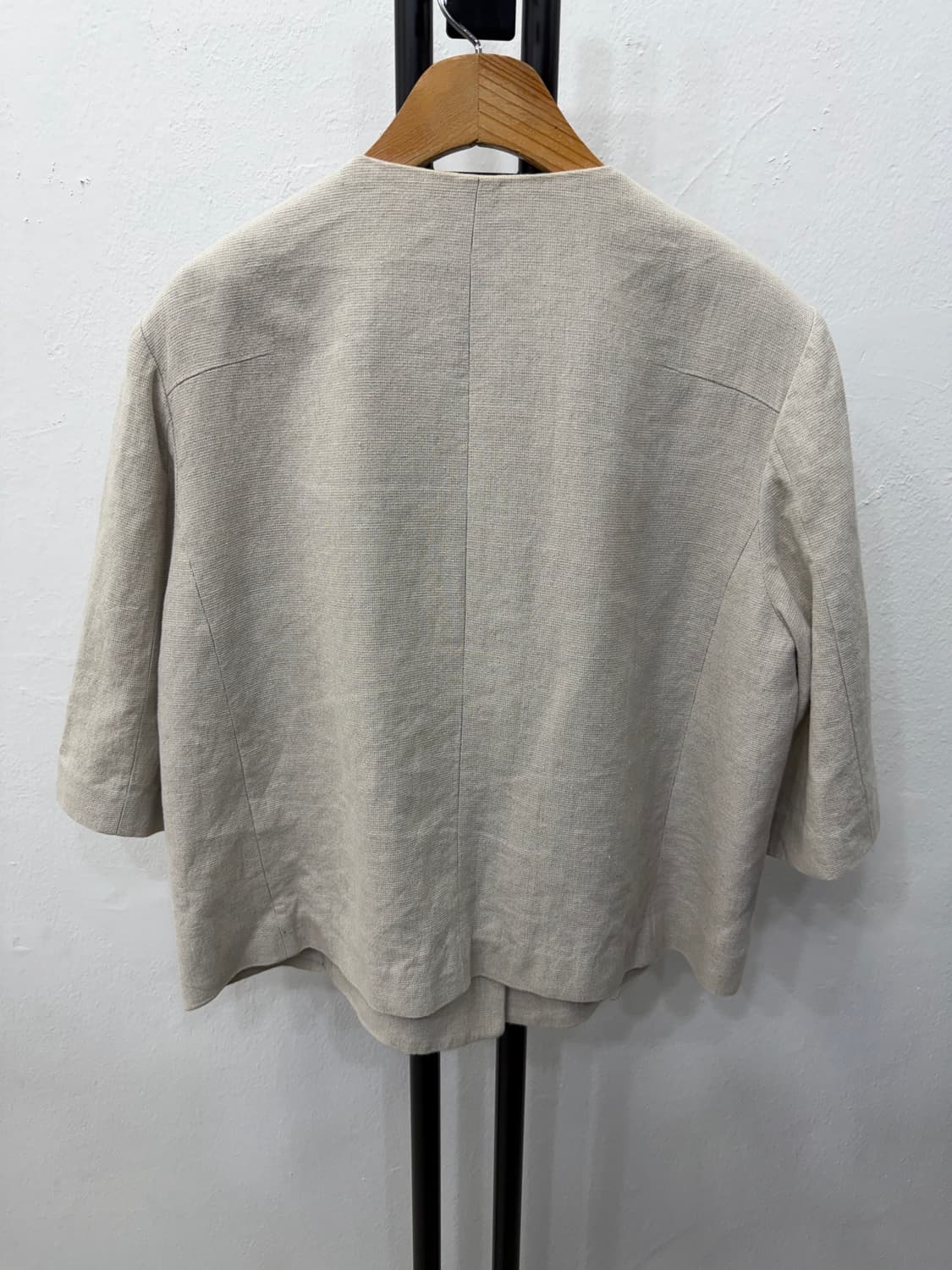 정품) LATT 래트바이트 한섬 22ss 린넨 블레이저 자켓 88 상품이미지5