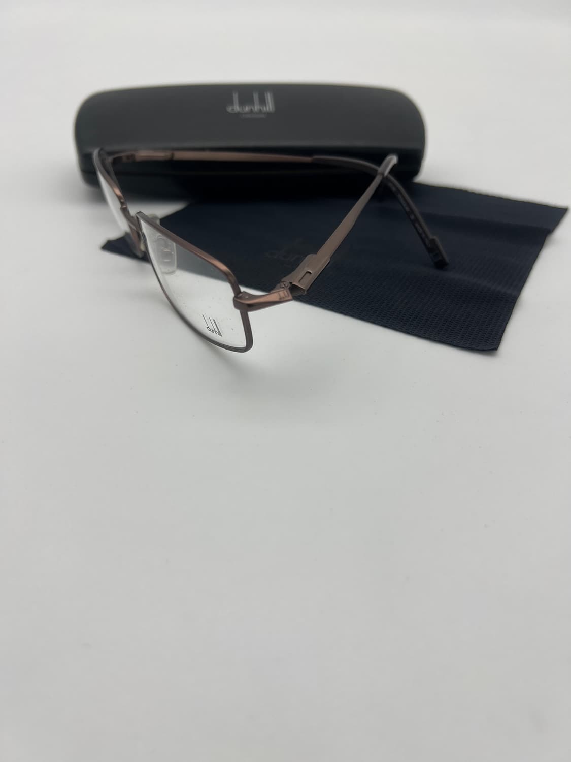 던힐 dunhill 직사각 메탈테 안경 DU06404 상품이미지4