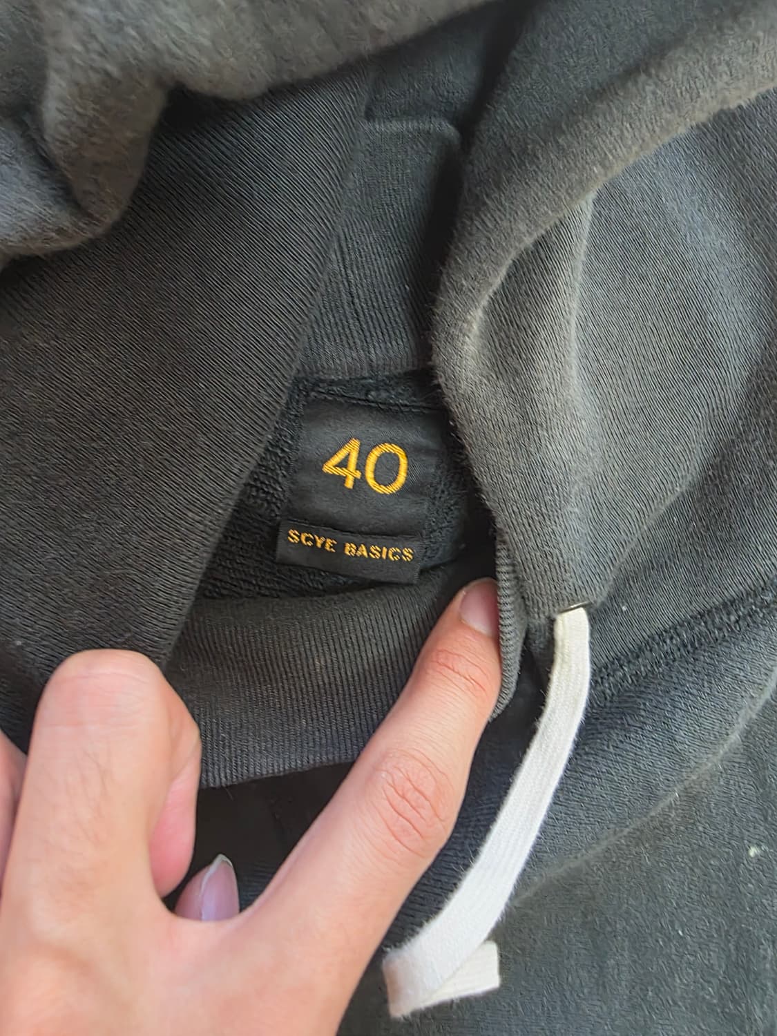 scye 후드 40사이즈 상품이미지2