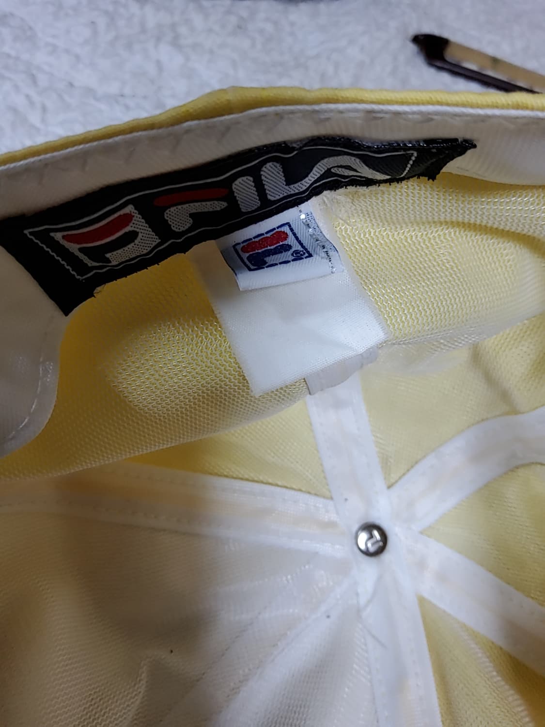 Fila. 노란 볼캡 상품이미지4