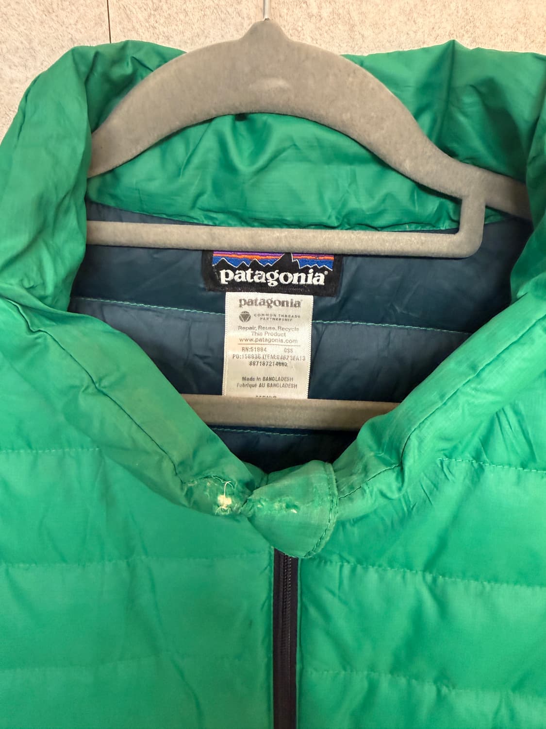 파타고니아 경량 패딩2XL 상품이미지4