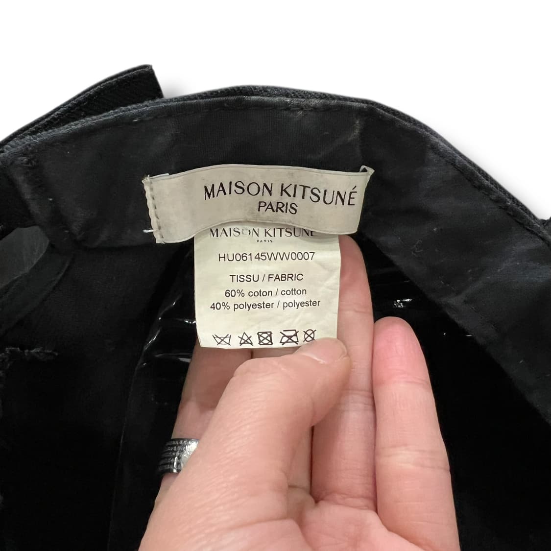 메종키츠네 폭스 자수 볼캡 s08652 상품이미지7