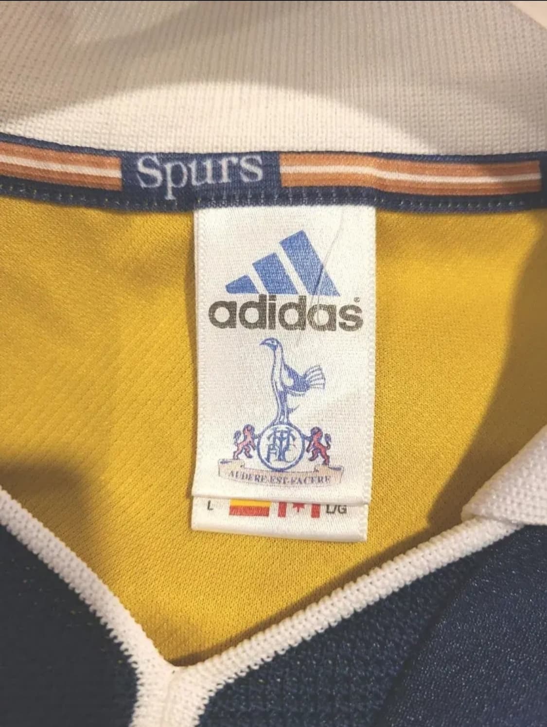 아디다스 99 00 토트넘 올드레플 축구져지 상품이미지3