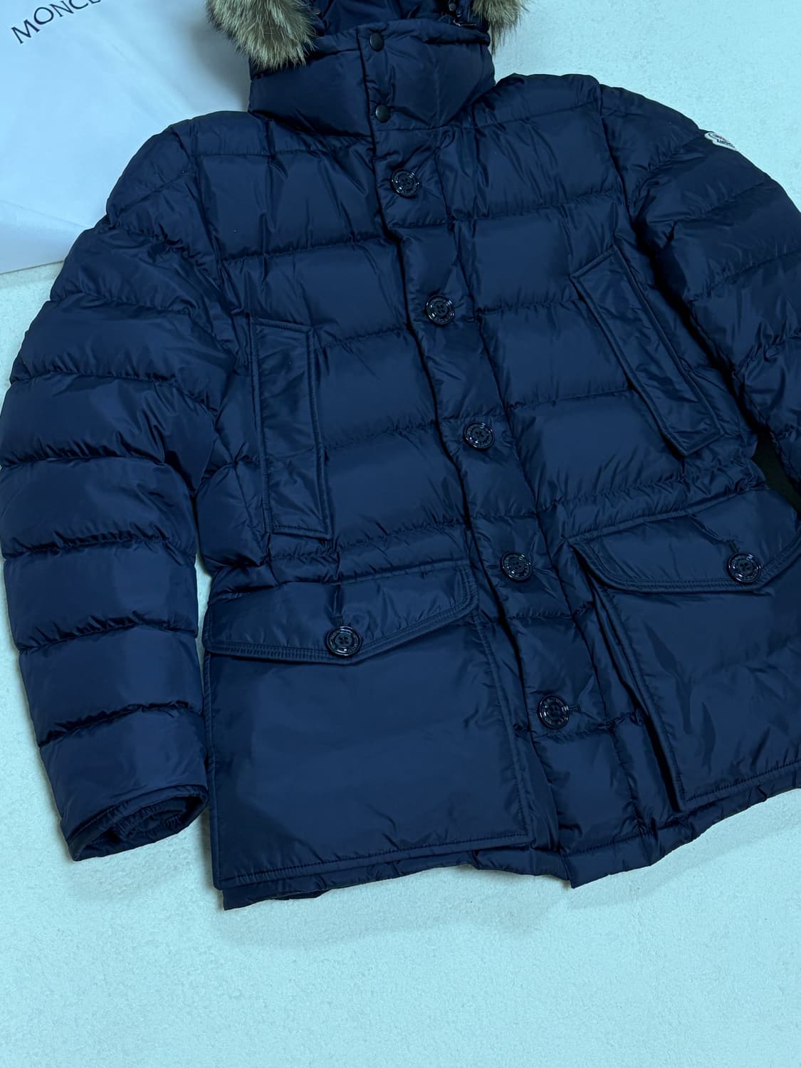 (매장판,최상) 20fw 몽클레어 클루니 3 네이비 몽클레어 마야프 패딩 상품이미지3