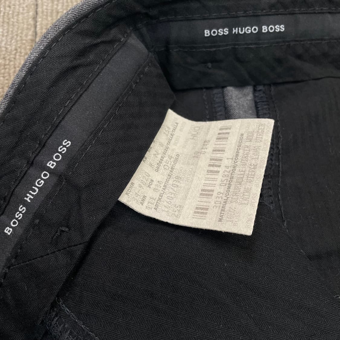hugo boss 휴고보스 루즈핏 슬랙스 34 상품이미지3