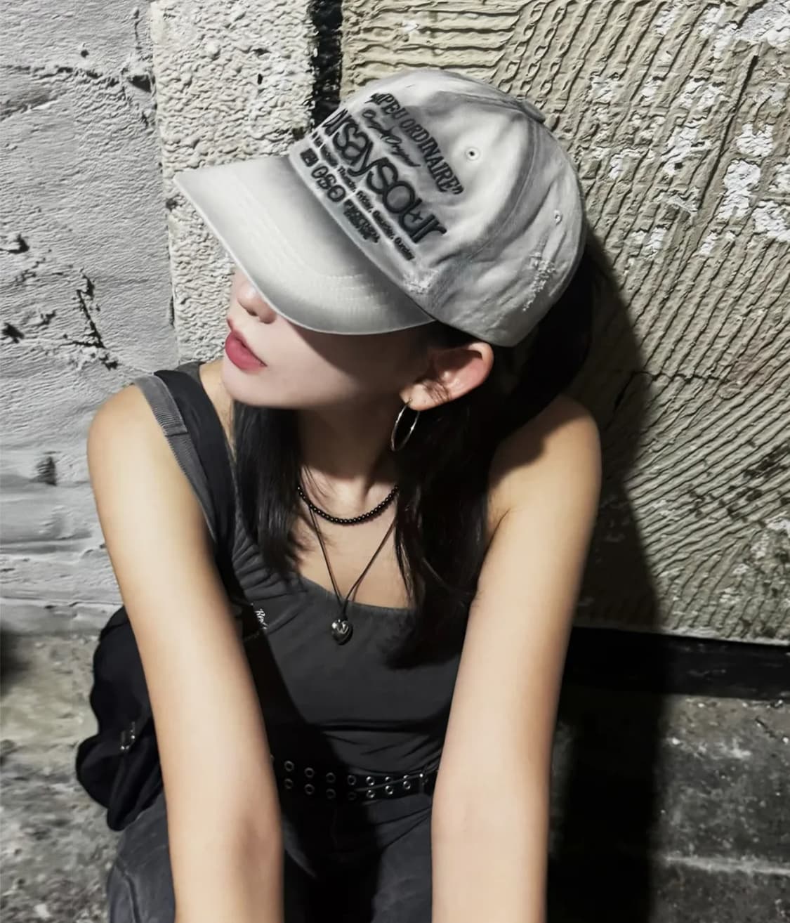 아워세이아워 볼캡 더티그레이 상품이미지1