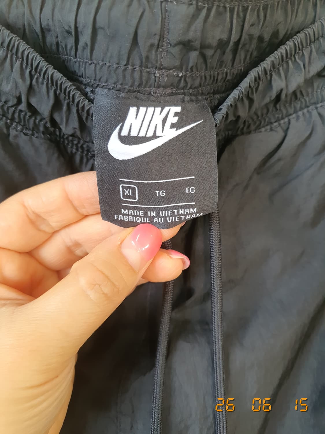 나이키 빅스우시 조거팬츠 XL 블랙 상품이미지3