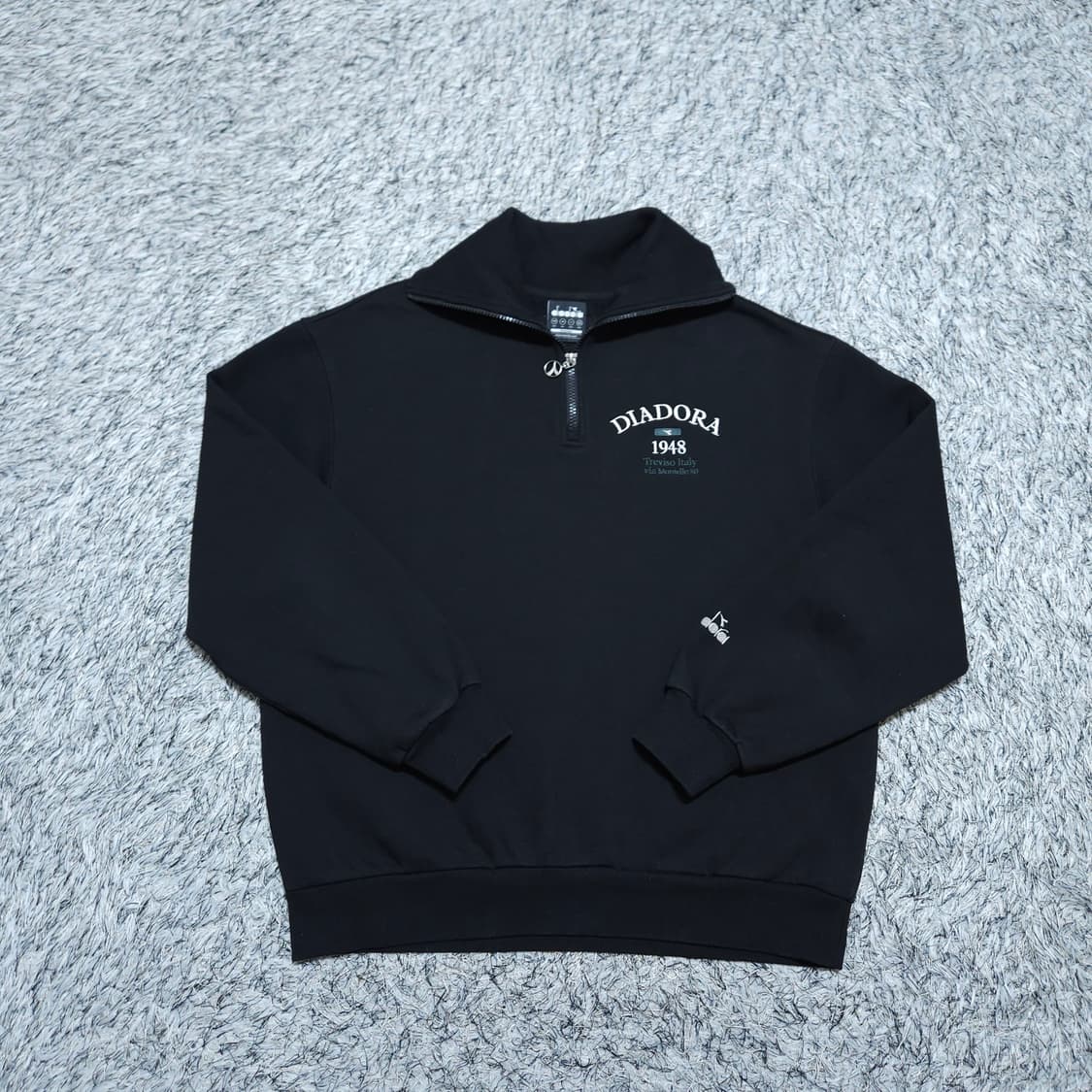 디아도라) M 남자 오버핏 하프집업 기모맨투맨 / 왕눈이샵 상품이미지1