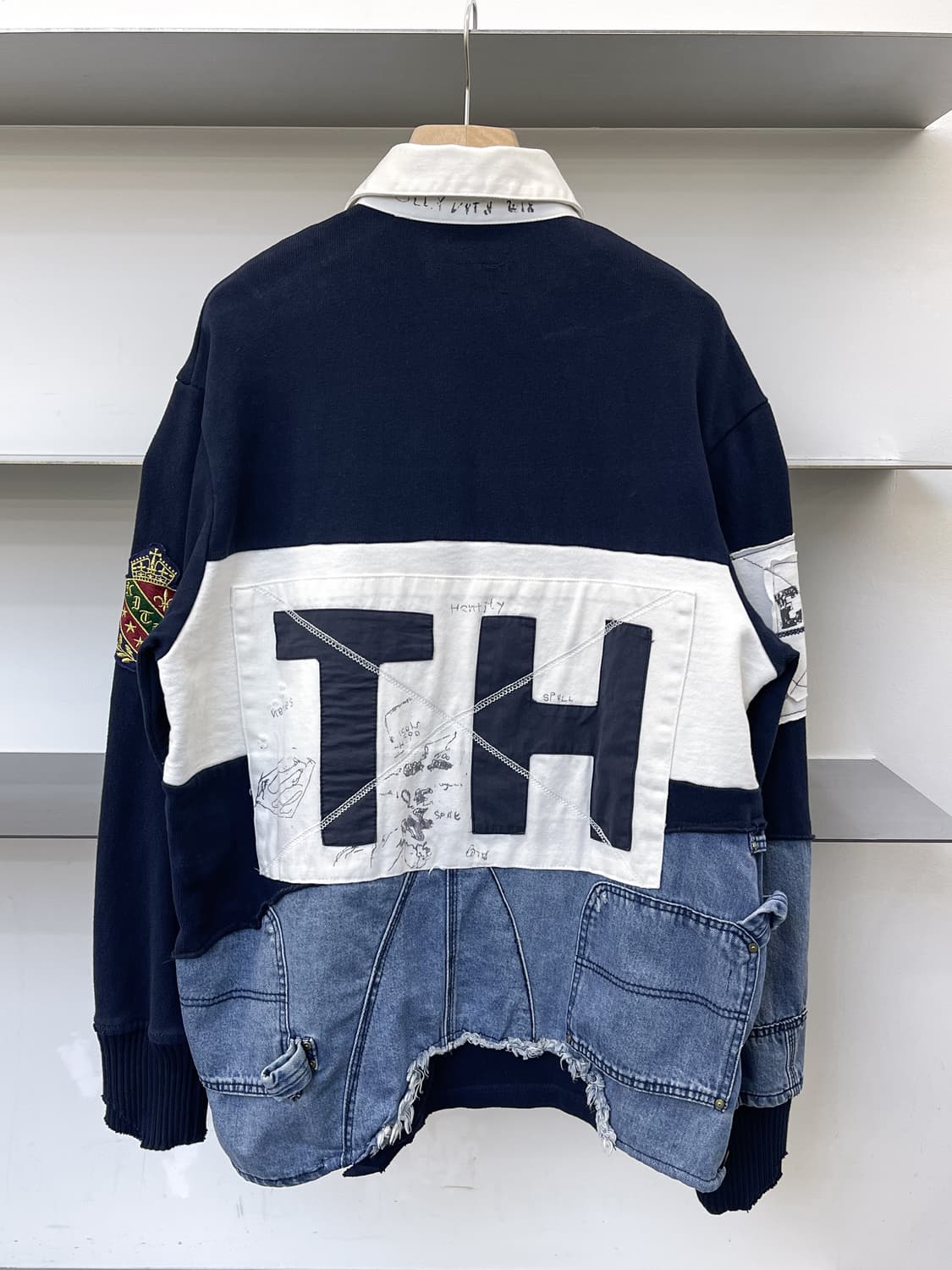 그렉 로렌 x 키스 18fw 50/50 럭비셔츠 상품이미지3