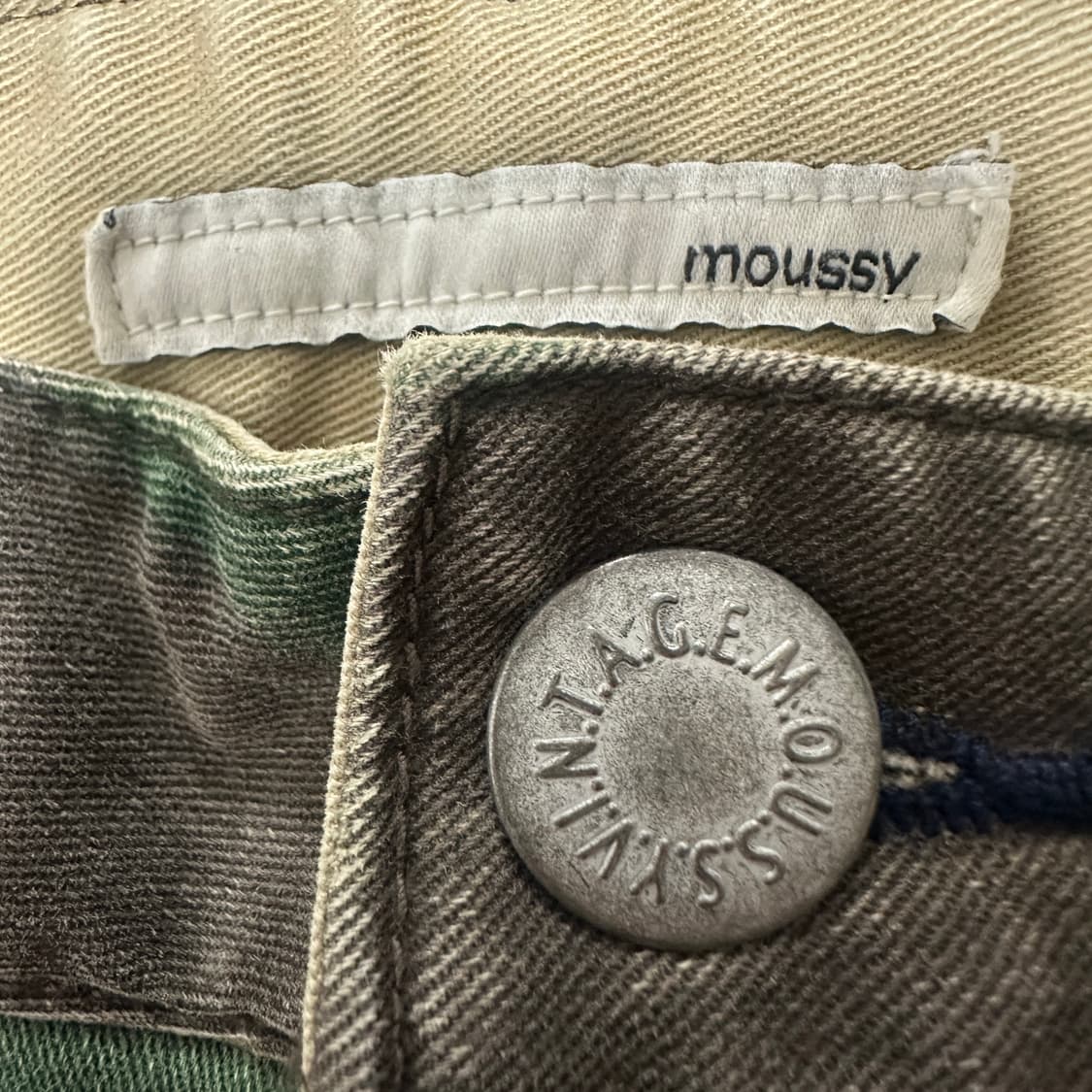 MOUSSY camo skirt 상품이미지3