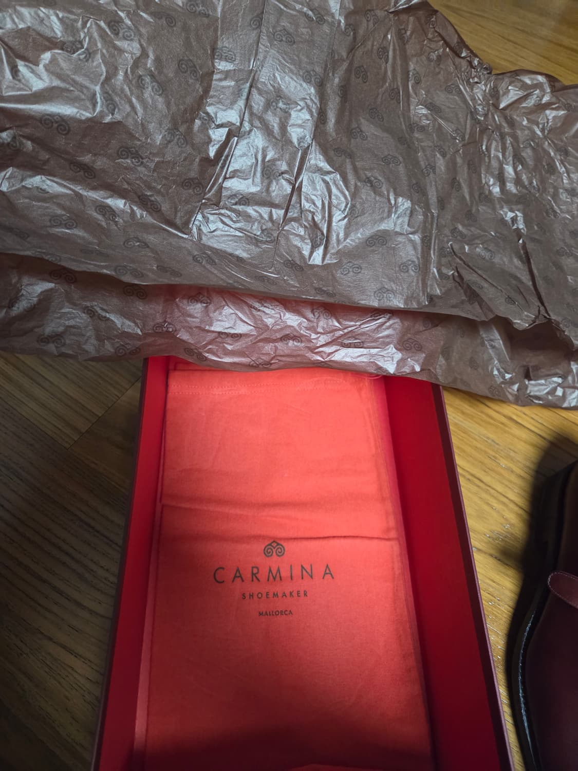 Carmina 커스텀 몽크 스트랩 7.5UK 버건디 상품이미지5