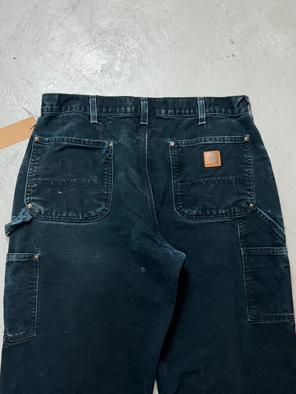 OG 칼하트 B136 더블니 블랙 칼하트 썩블니 카펜터 상품이미지6