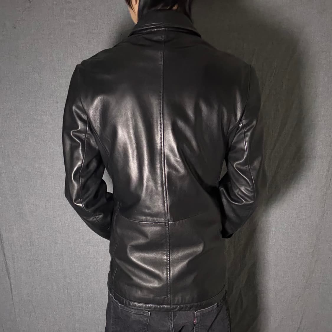 아르마니 익스체인지 가죽 자켓 상품이미지4