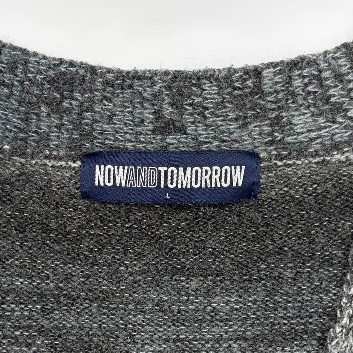 Nowandtomorrow 나우앤투모로우 니트 스웨터 L 상품이미지5