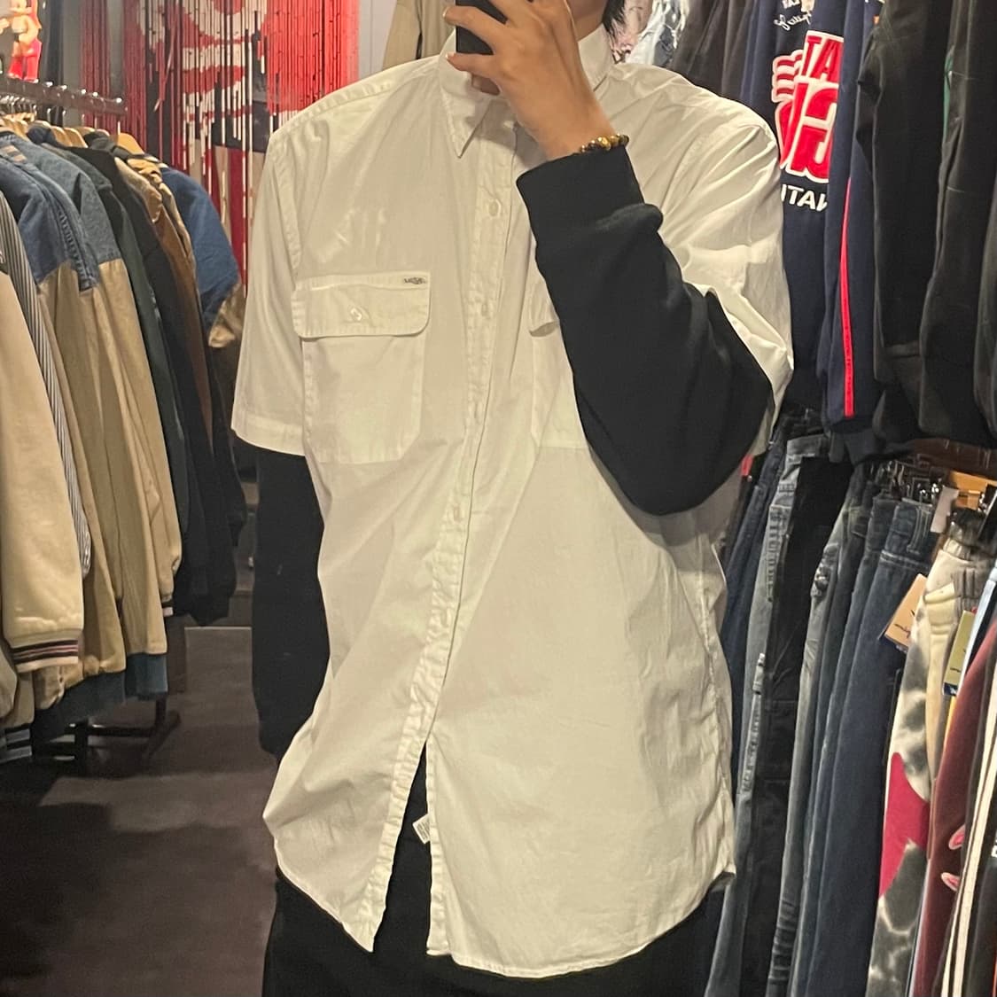 [IM] polo 폴로 화이트 반팔셔츠 상품이미지5