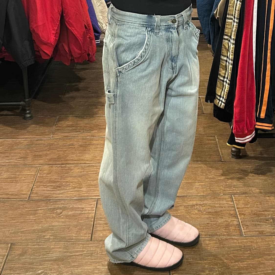 [HI] VTG 빈티지 카펜터 팬츠 연청 상품이미지3