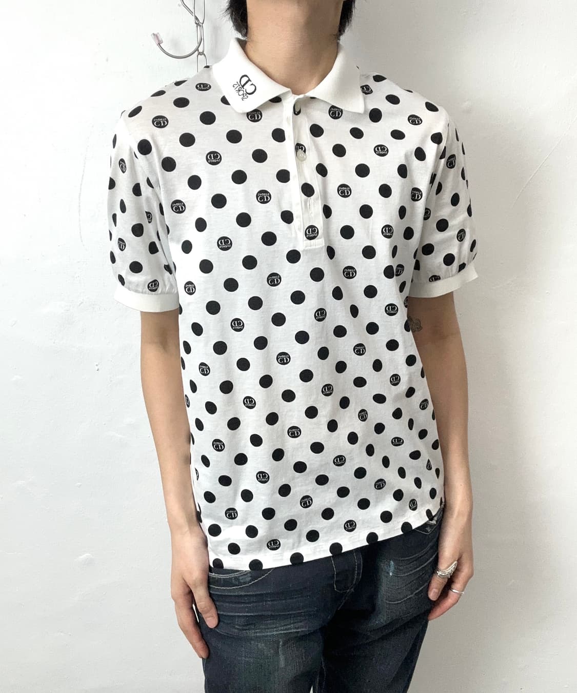 Christian Dior Sports 90s Polka Dot Polo 상품이미지2