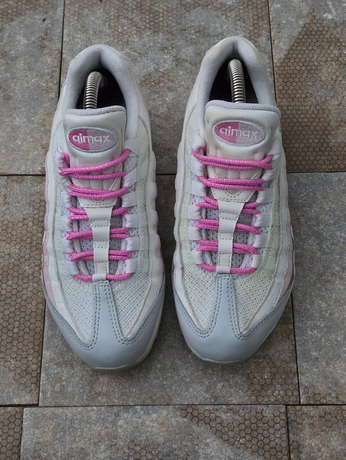 (230)나이키 에어맥스 95 에센셜 화이트 핑크 상품이미지1