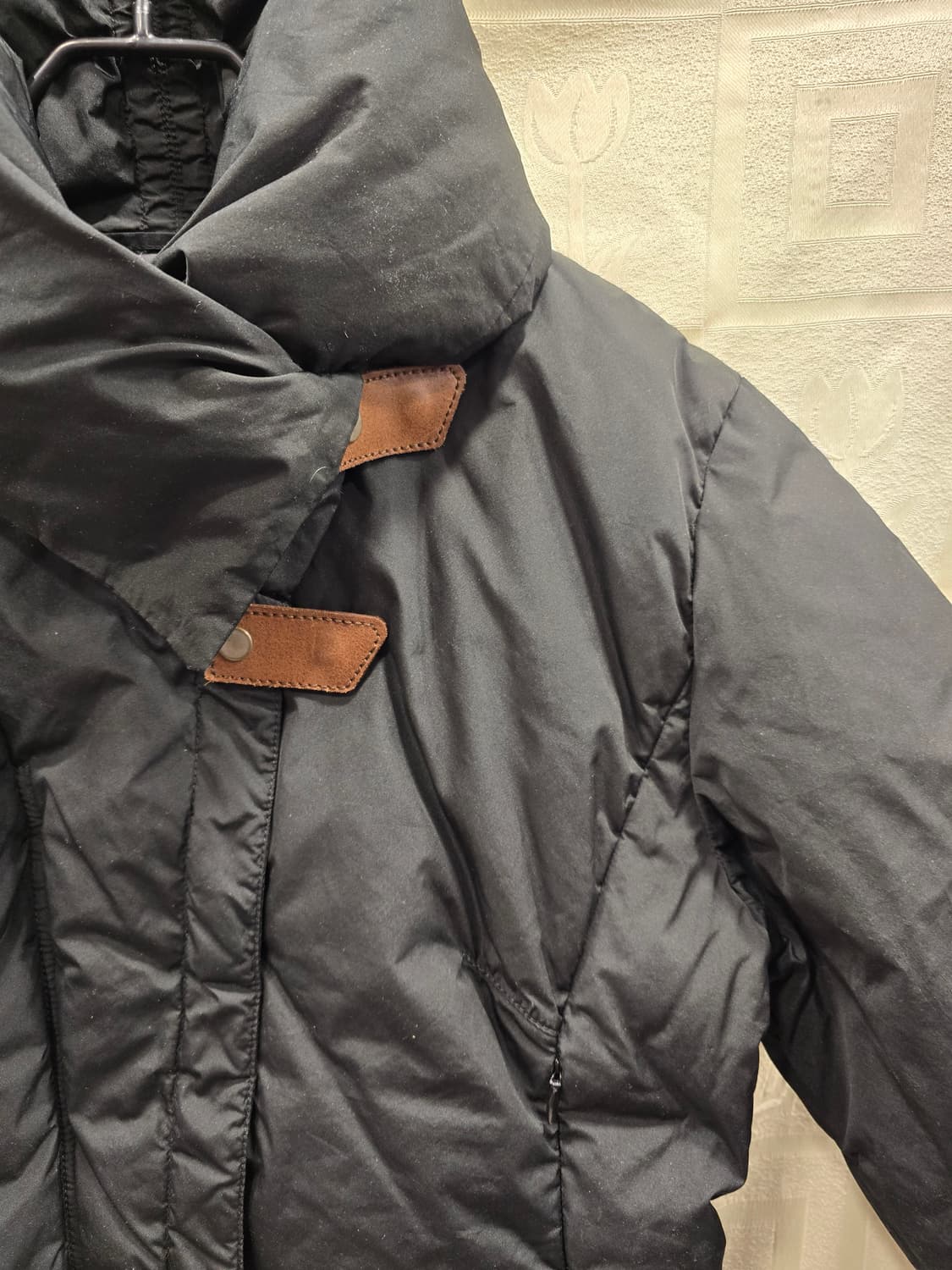 cby 블랙 구스다운 패딩 숏패딩 자켓 46 (66~77) 상품이미지3