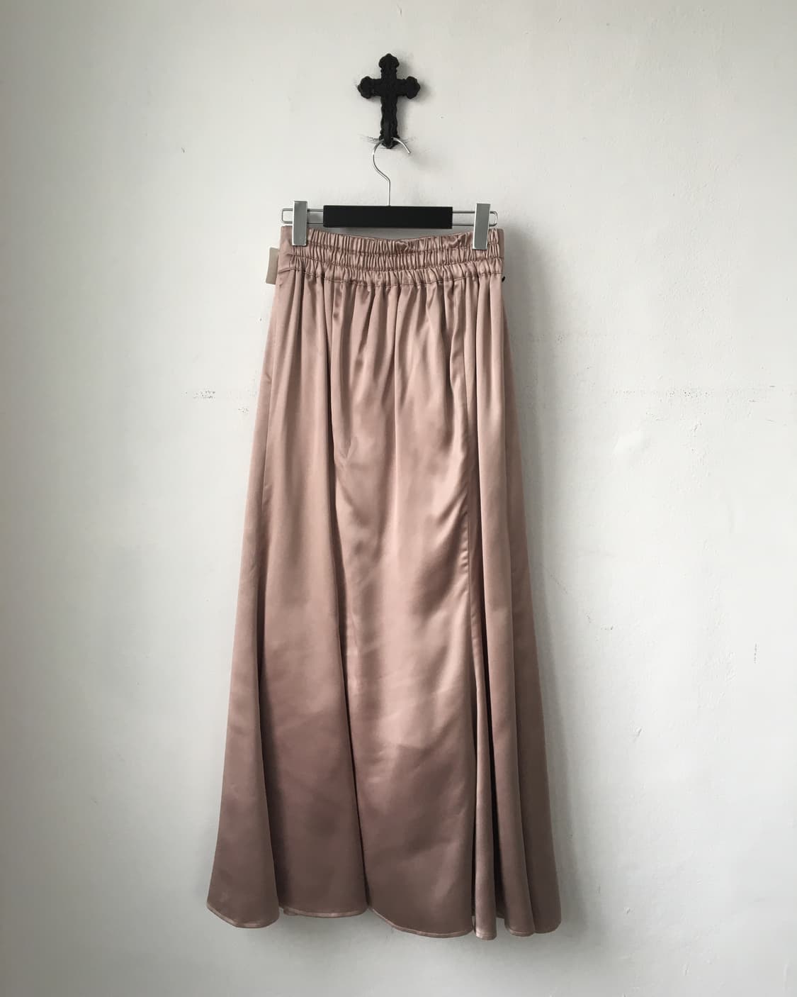 Glossy long skirt 상품이미지2