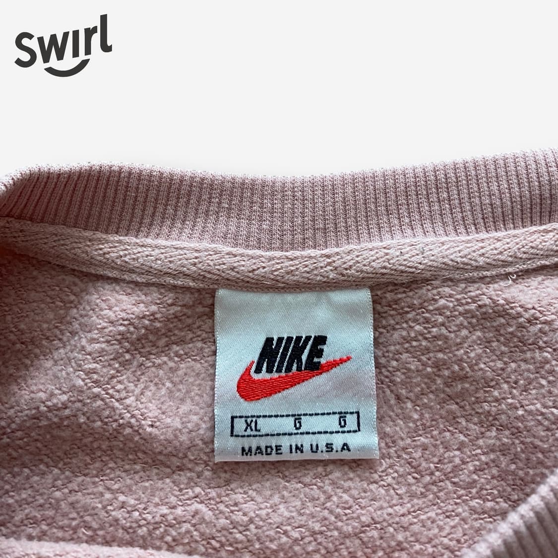 🌊90s NIKE pink sweatshirts 상품이미지6