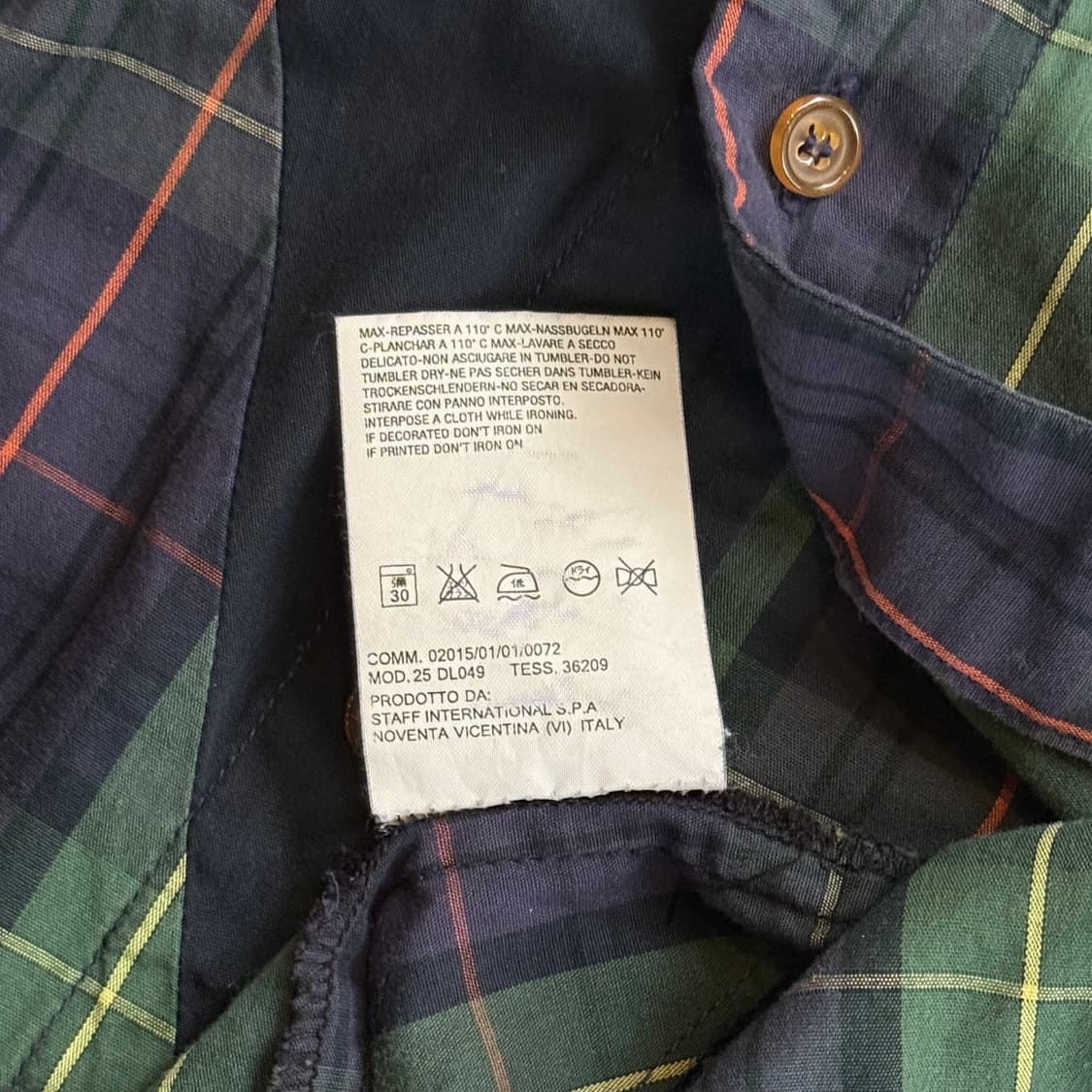 비비안웨스트우드 체크 셔츠 상품이미지5