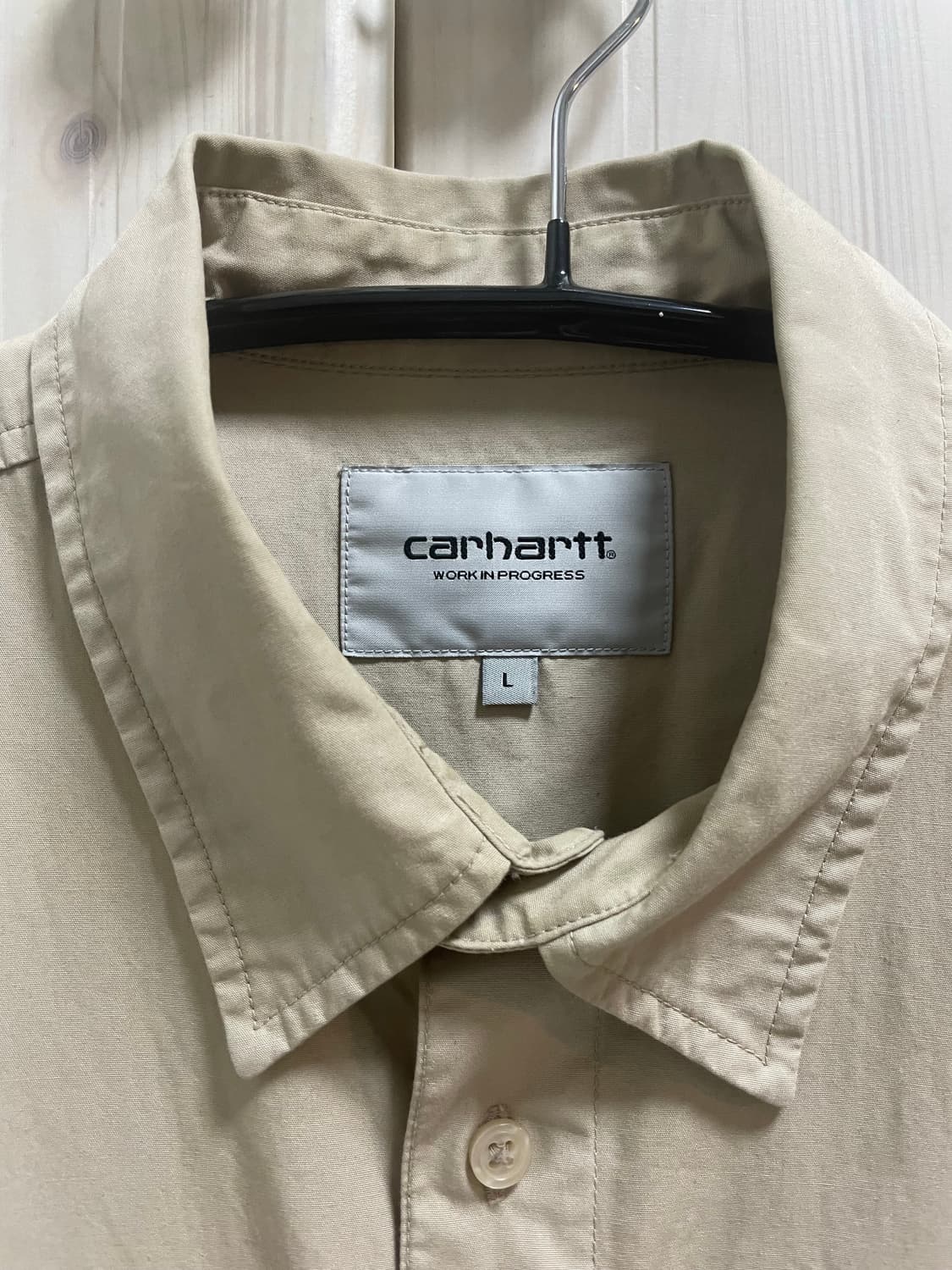 XL 105 칼하트 워크셔츠 베이지 상품이미지2
