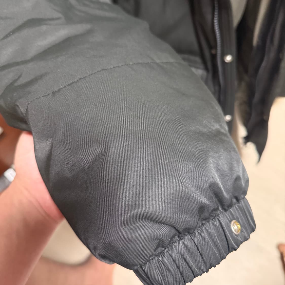 카키스 노마드 패딩 자켓 블랙 m 상품이미지3