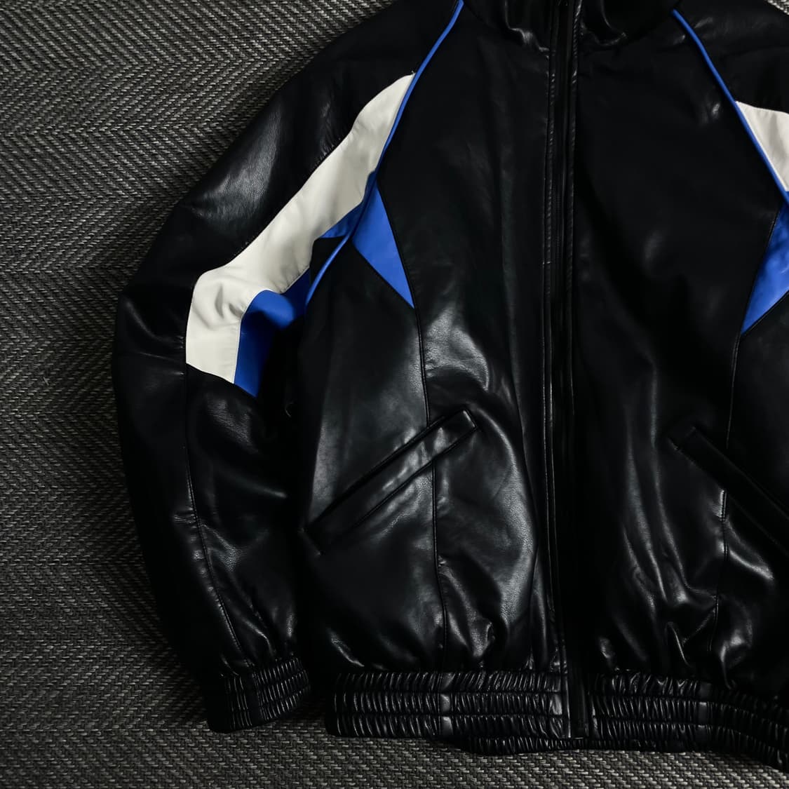 아우어룸 비건레더 바이커 봄버 자켓y 3399 상품이미지4