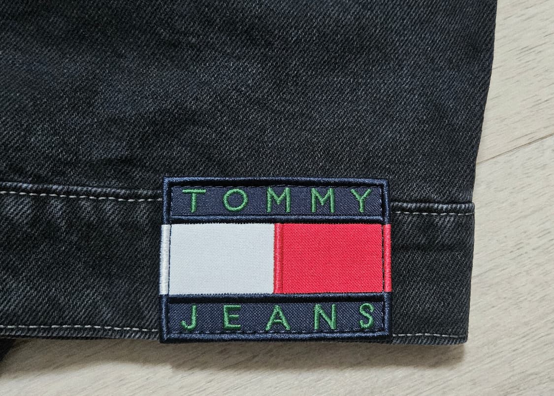 {초레어템} 타미 흑청 데님 자켓 [L] 상품이미지7