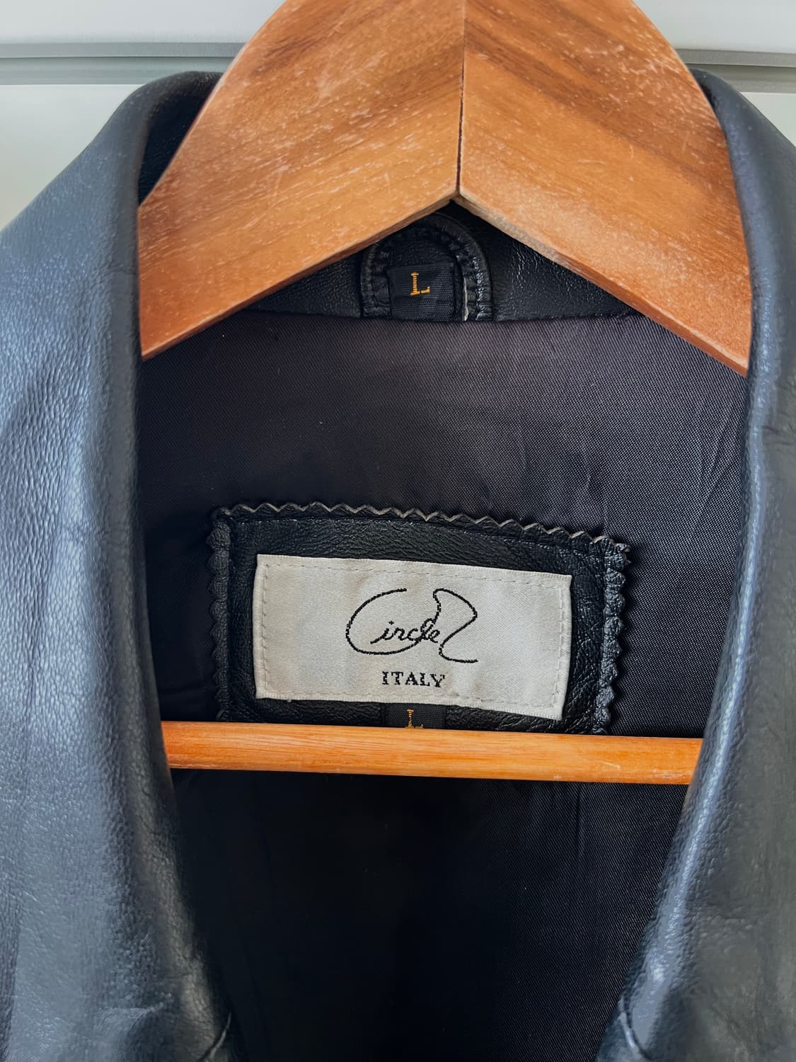 이태리 램스킨 벨티드 레더 자켓 상품이미지2