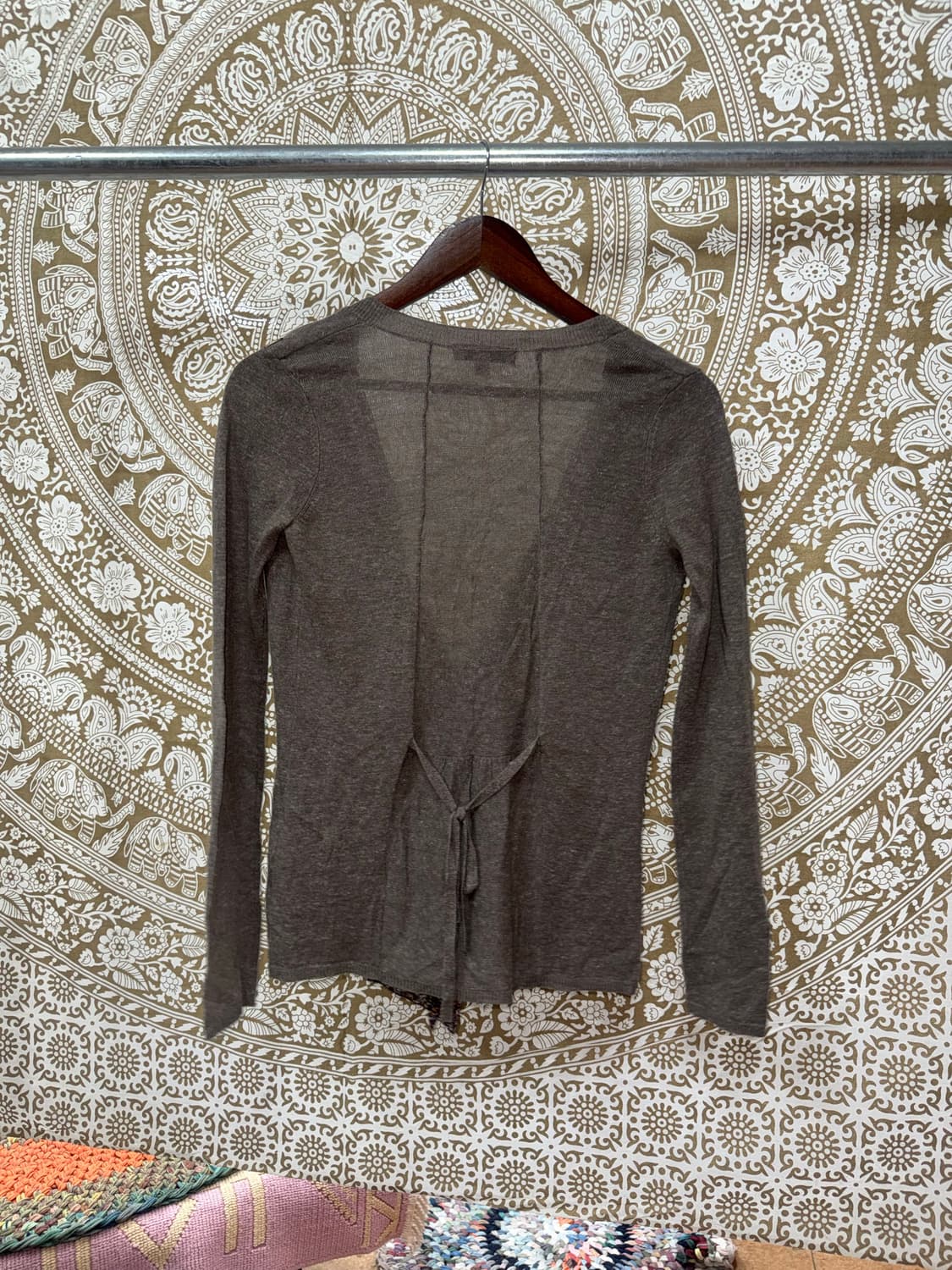 써스데이아일랜드 여성 플라워패턴 가디건 상품이미지5