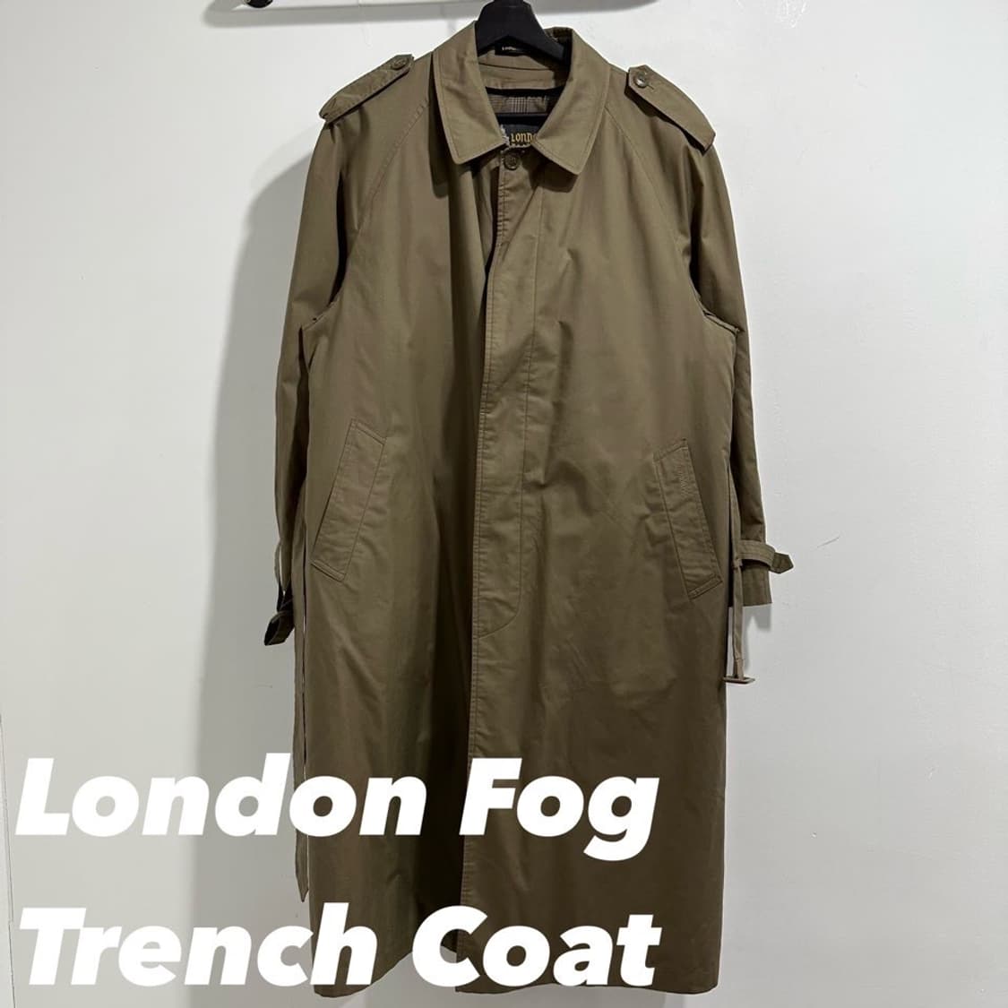 런던포그 벨티드 트렌치코트 상품이미지1