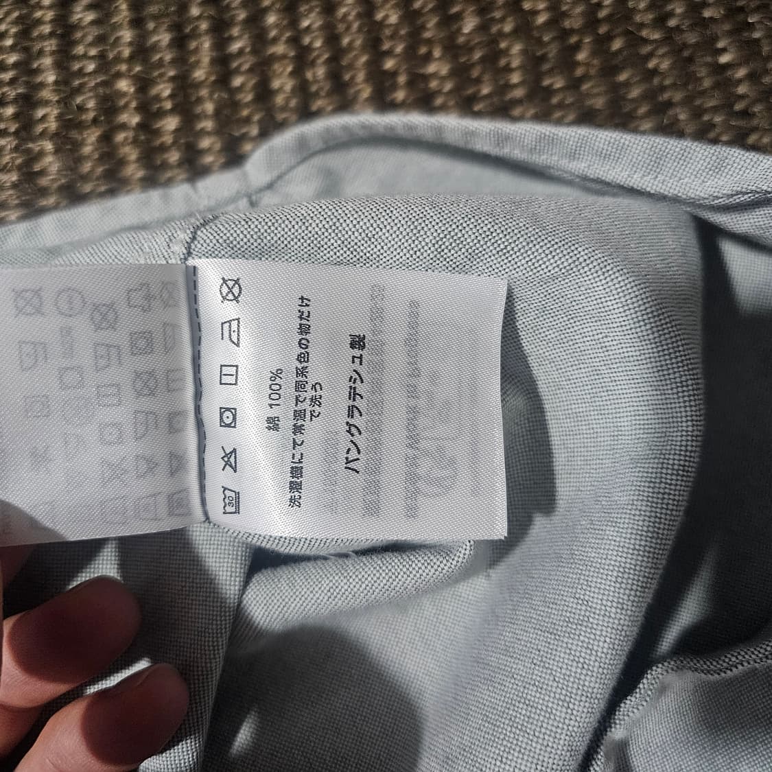 칼하트 워크셔츠 그레이 그린 L 상품이미지8