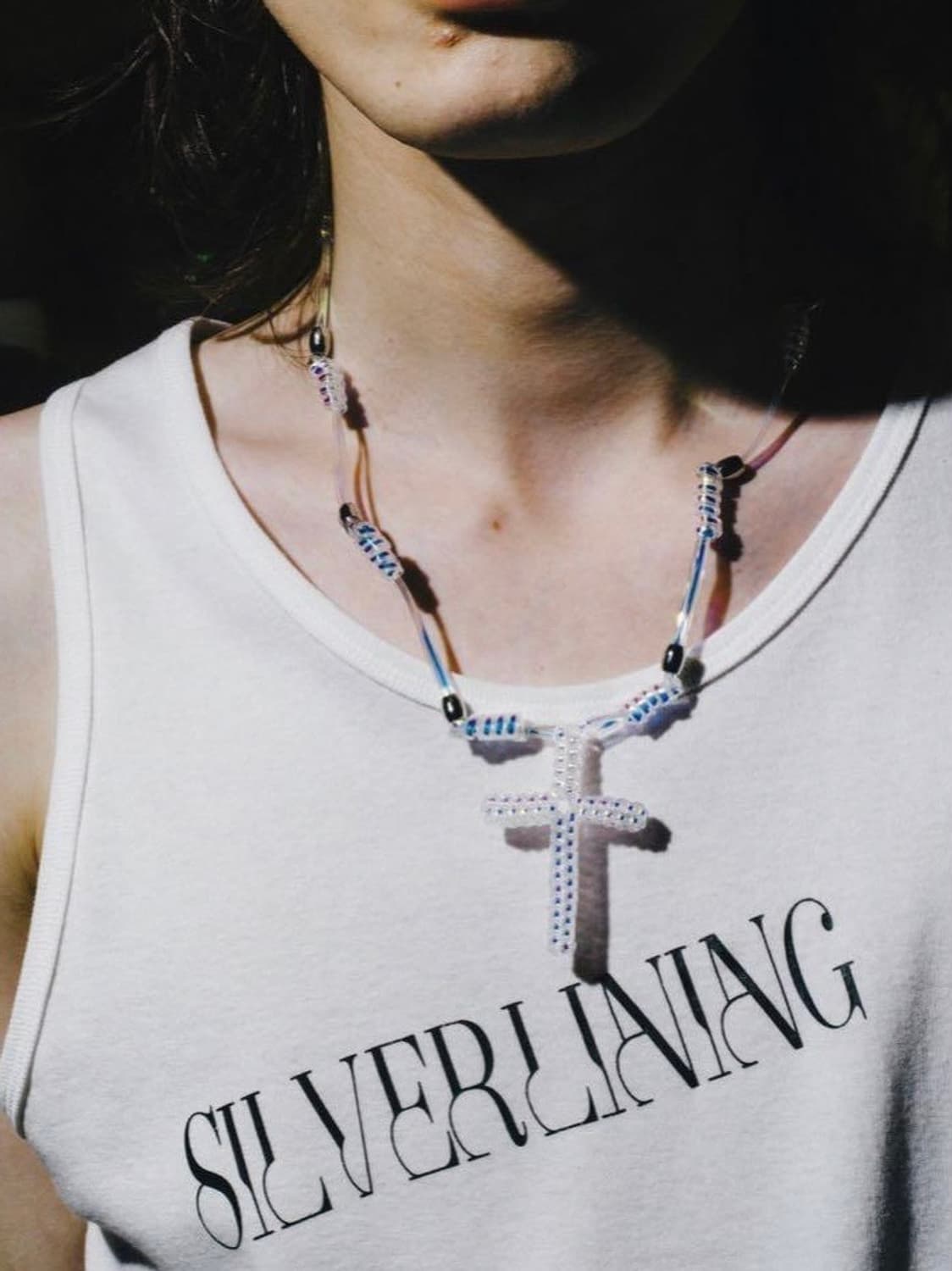 MASU 22AW 크로스 넥크리스 상품이미지6