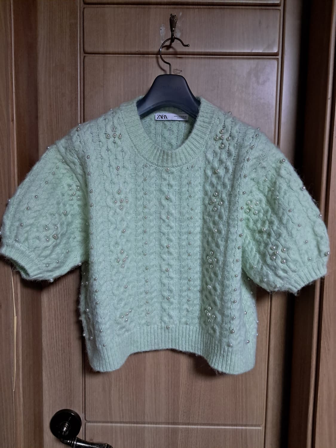 자라 꽈배기 니트 스웨터 M 상품이미지1