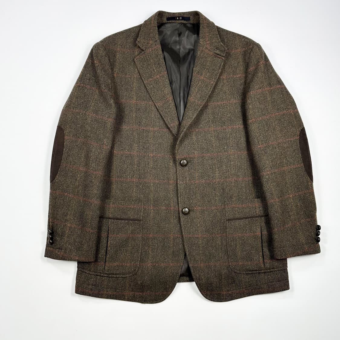 DAKS 닥스 클래식 엘보우 패치 울 블레이져 L 상품이미지1