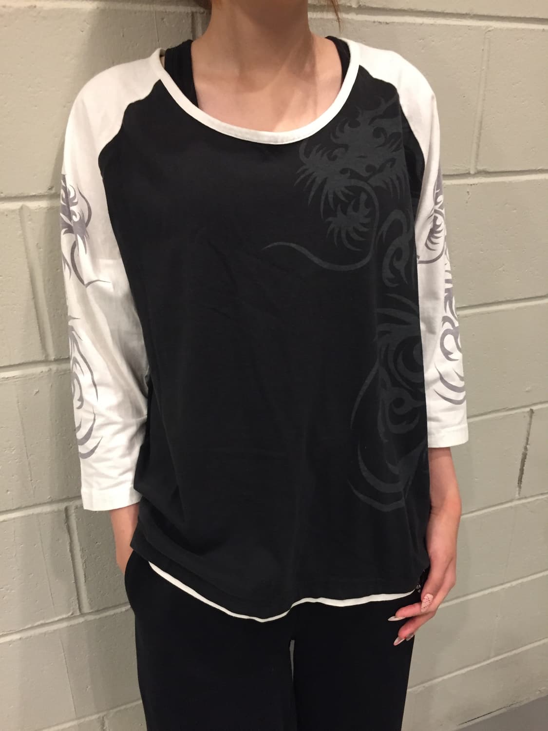 Dogtown Dragon Print Raglan 반팔 상품이미지3