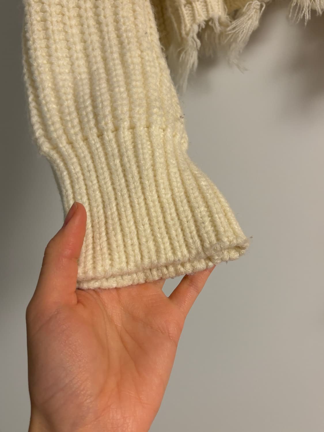 ruve 루브샵 니트 후드 집업 상품이미지7