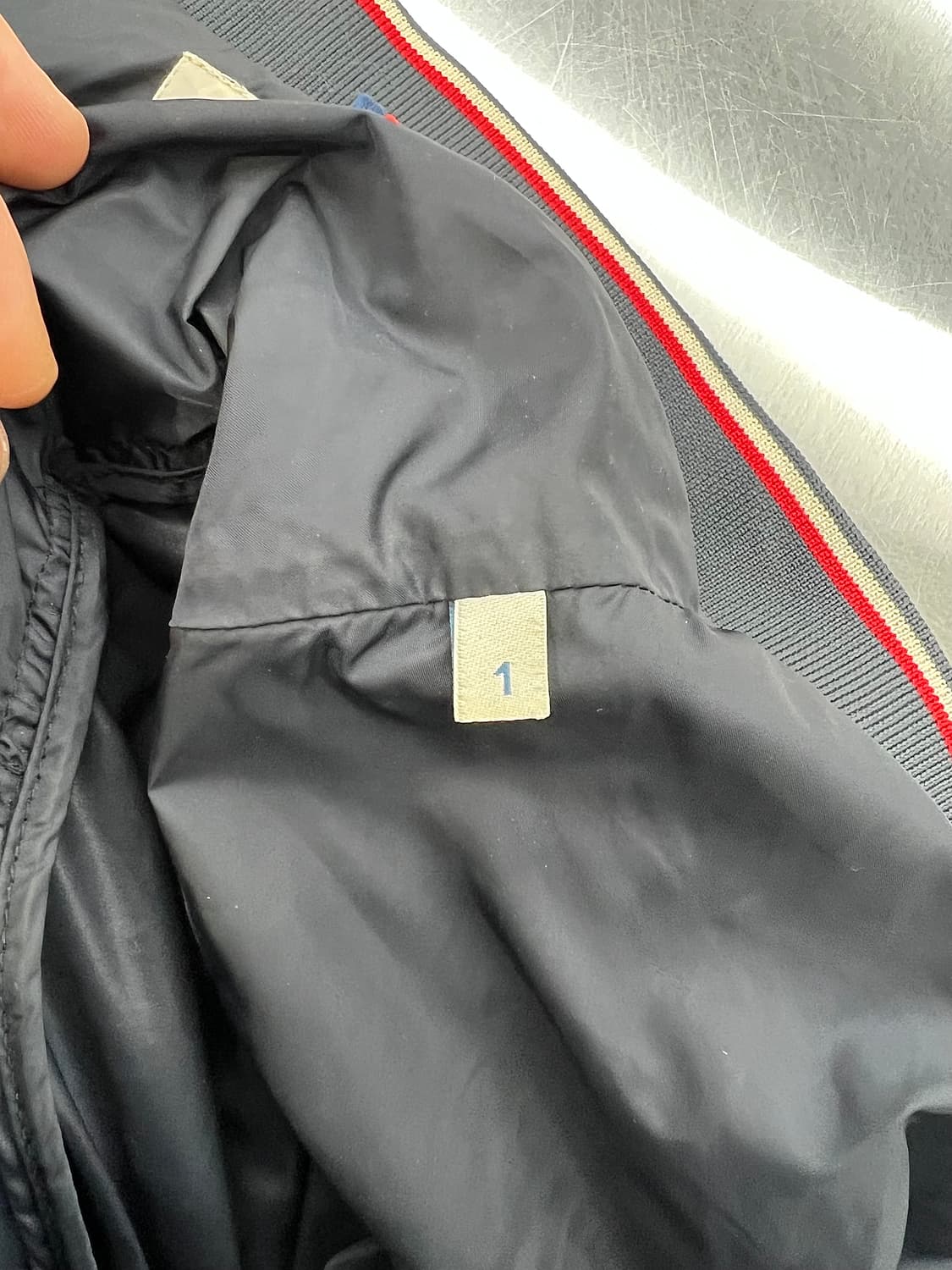 몽클레르 네이비 레페 레인웨어 윈드브레이커 자켓 상품이미지8