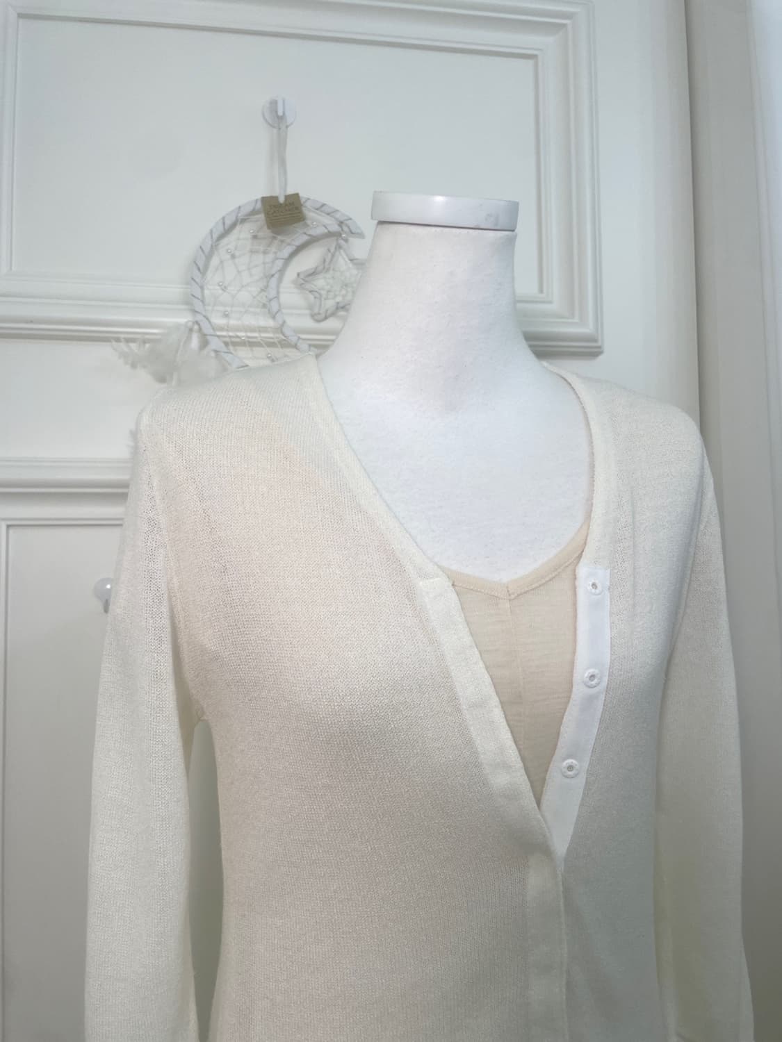 ivory summer basic cardigan(size-38) 상품이미지6