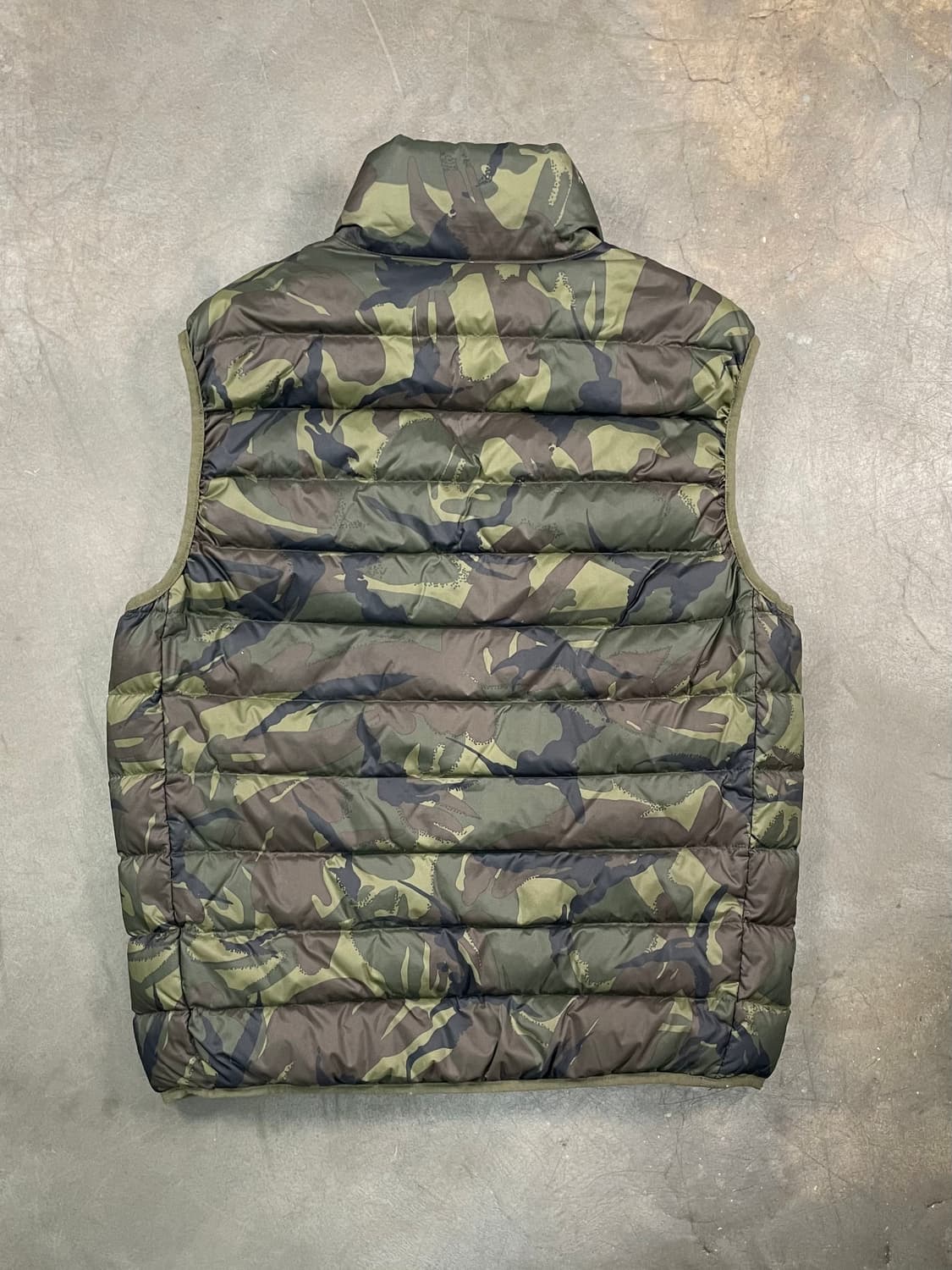 폴로 카모 패딩 베스트 상품이미지4