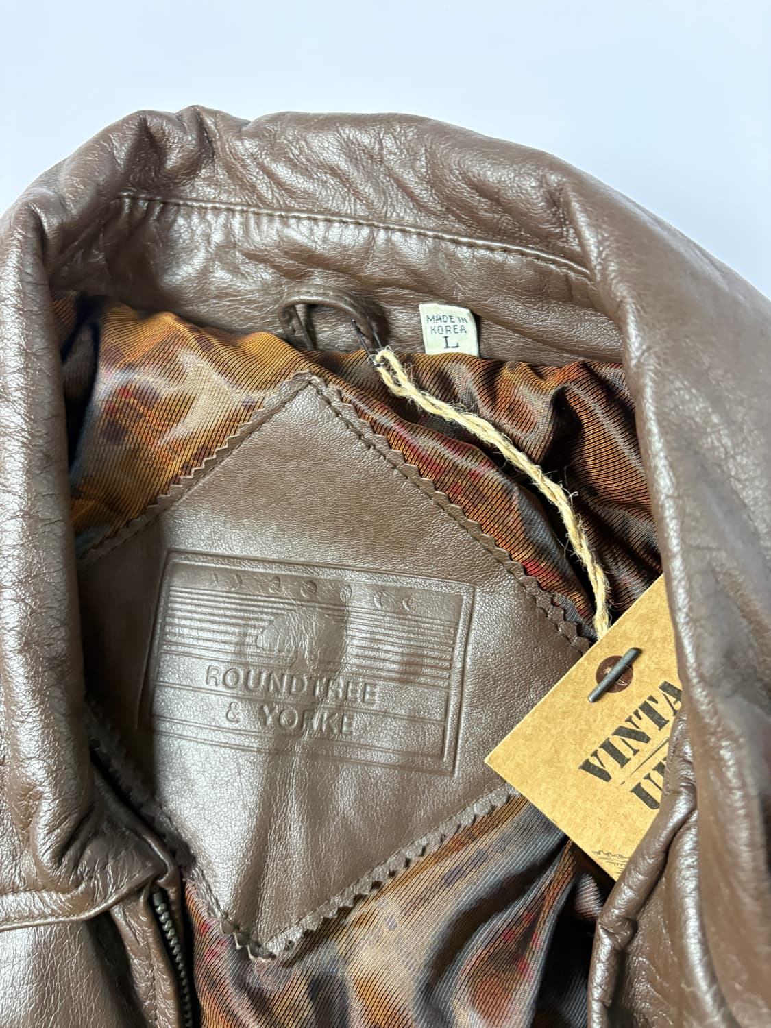 싱글 레더 자켓 상품이미지3