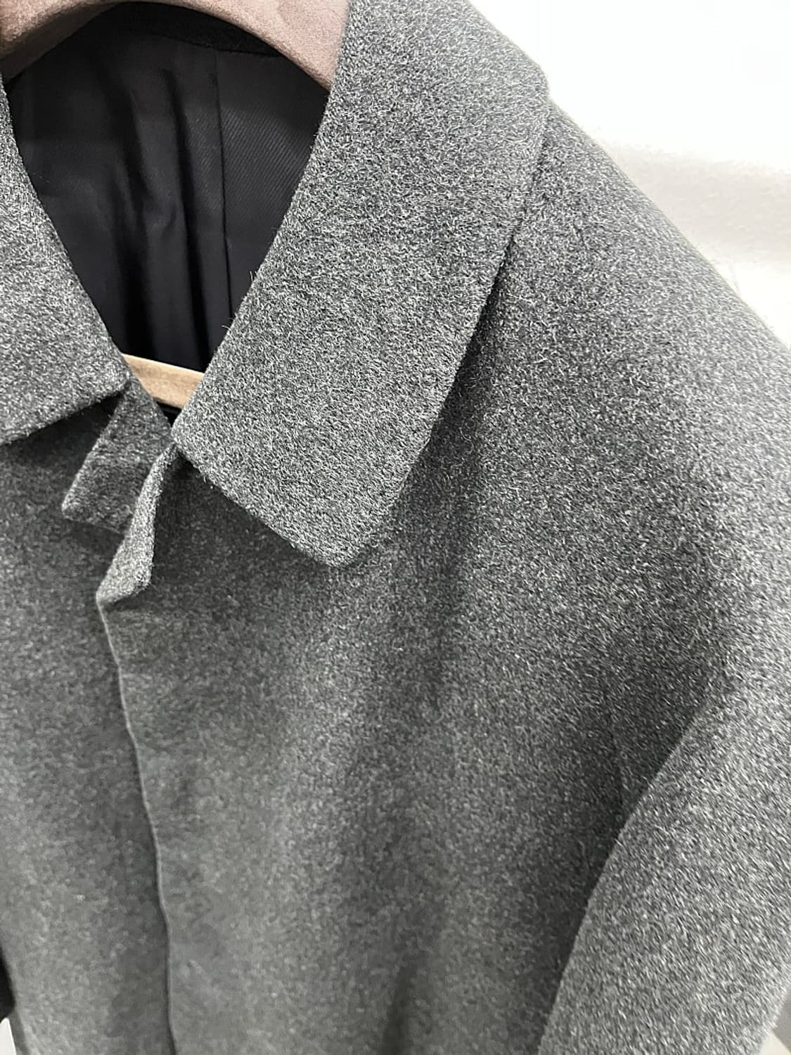 105) 로로피아나 원단 캐시미어 코트  상품이미지5