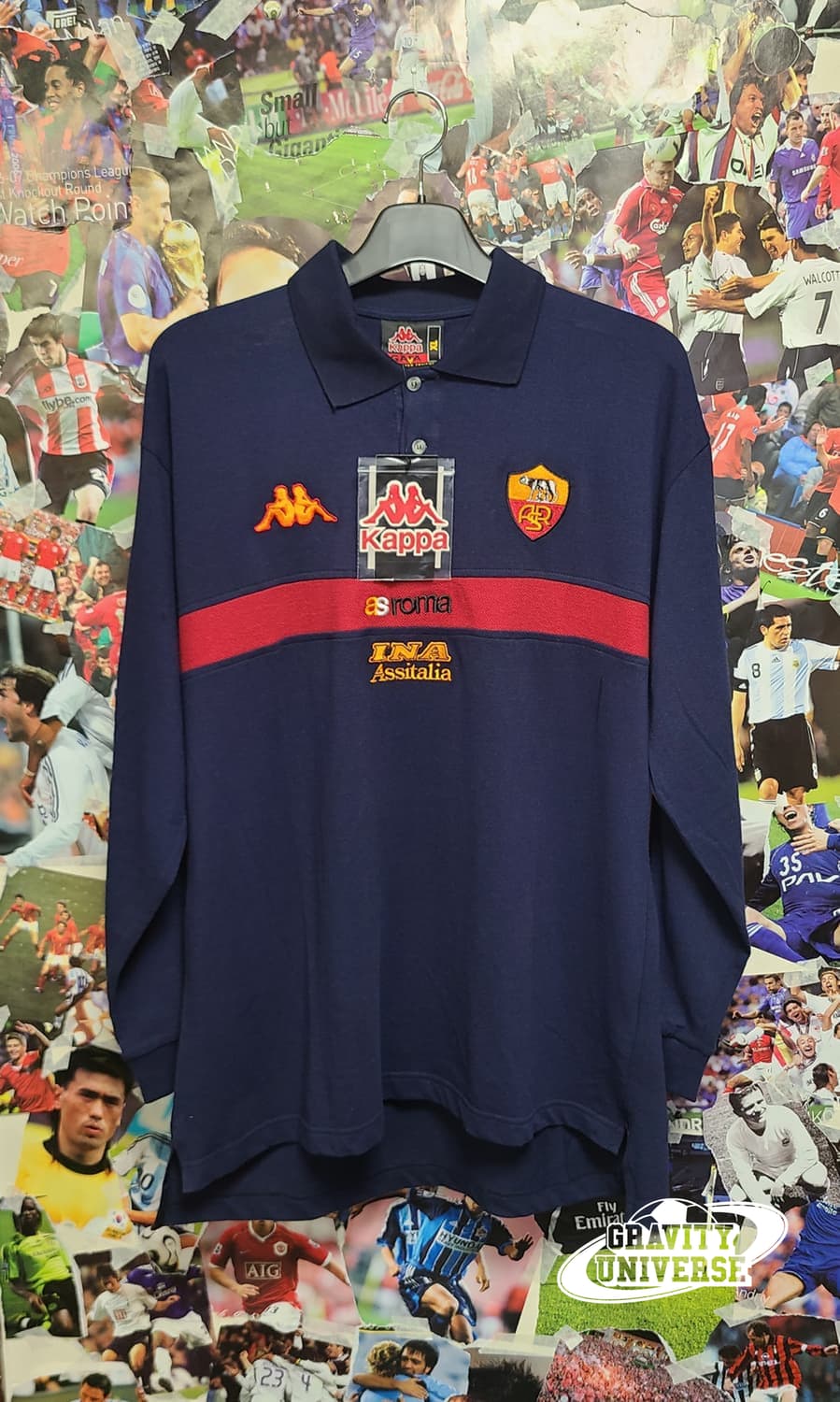 AS로마 빈티지 PK티셔츠 상품이미지1