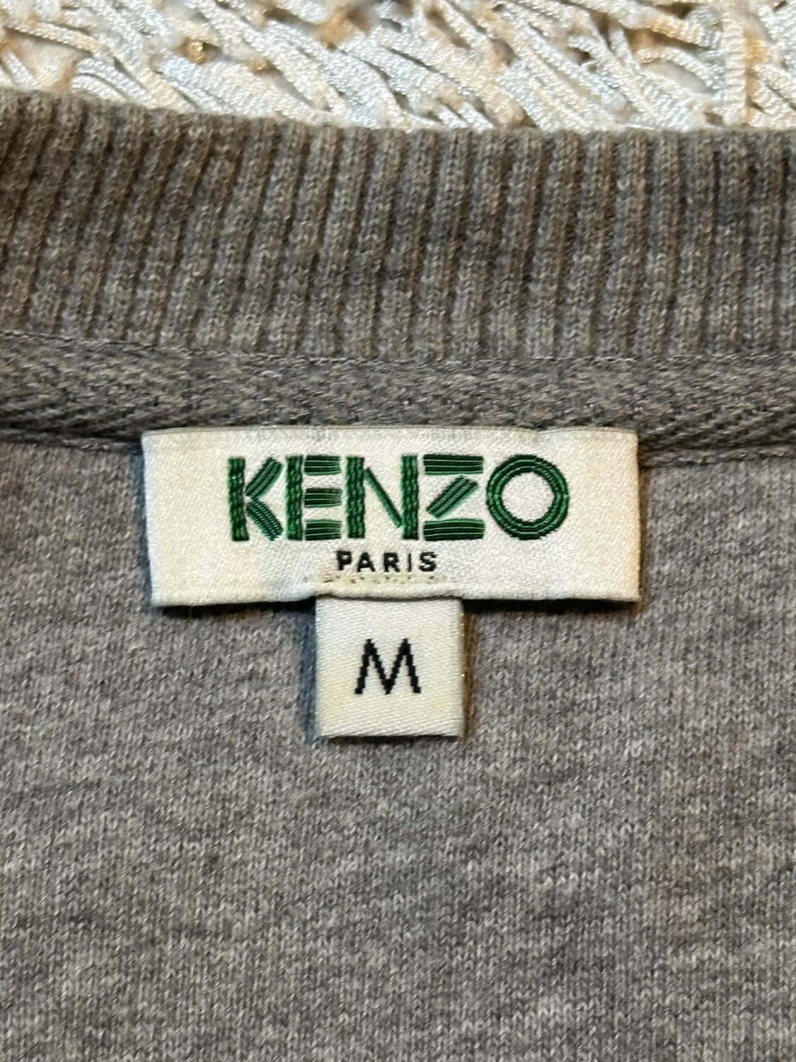 겐조 KENZO 파리 빅로고 맨투맨 그레이 상품이미지5